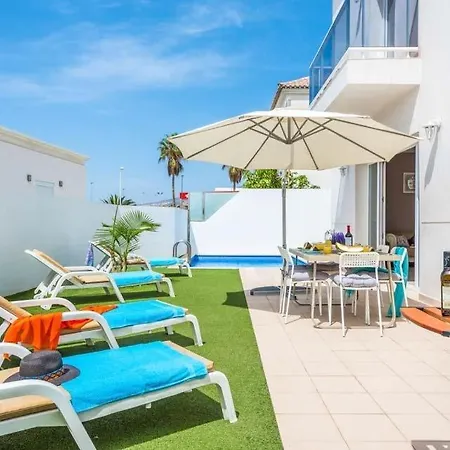 Playa De Fanabe Sleeps 8 Pool Air Con Wifi ヴィラ *
